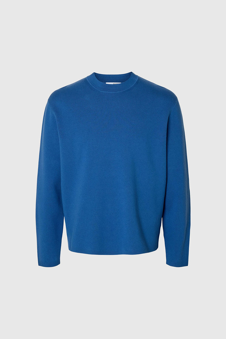 Selected Homme Set Sail Mike Light Knit Relaxed Sweat 