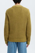 Selected Homme Dried Herb Dereck Knit Relaxed Cardigan 