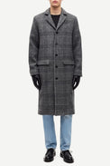 Samsøe Samsøe Grey Check Satesfa Coat 
