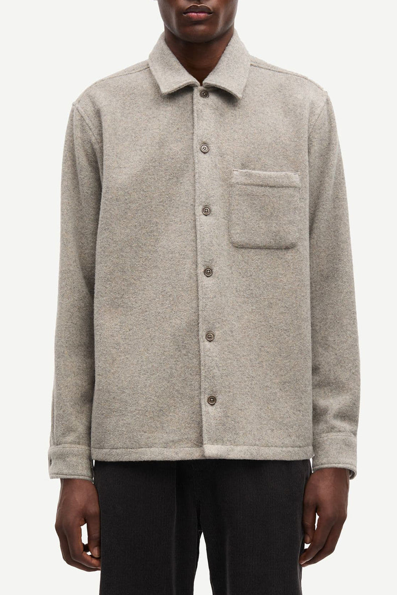 Samsøe Samsøe Elephant Skin Sadamon JJ Overshirt 