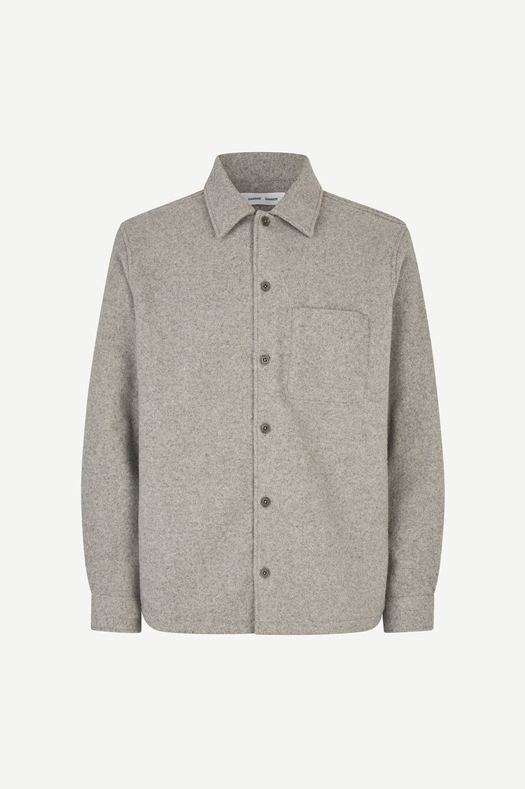 Samsøe Samsøe Elephant Skin Sadamon JJ Overshirt 