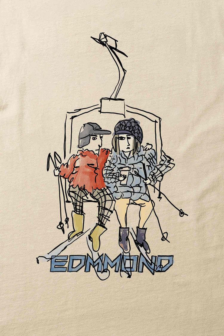 Edmmond Studios Tan Chairlift T-Shirt 