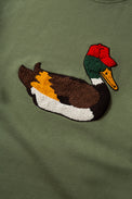 Edmmond Studios Khaki Duck Hunt Sweat 