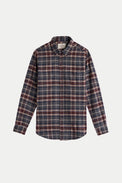 Portuguese Flannel Grey Multi Augusta Shirt 