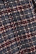 Portuguese Flannel Grey Multi Augusta Shirt 