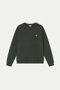 Thinking Mu Bottle Green Sol Contrast Leon Sweatshirt 