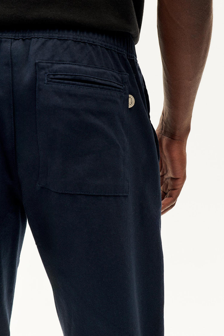 Thinking Mu Navy Travel Pants 