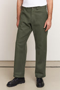 About Companions Dark Khaki Eco Moleskin Waban Trousers 