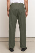 About Companions Dark Khaki Eco Moleskin Waban Trousers 