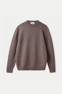 About Companions Melange Taupe Merino Morten Jumper 