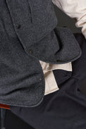 About Companions Anthracite Lambswool Wendel Vest 