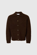 Selected Demitasse Loyd Knit Buckle Polo Cardigan 