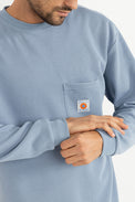 Rhythm Slate Vintage Pocket Waffle Sweat 