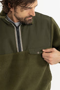 Rhythm Olive Pfeiffer Sherpa Fleece 