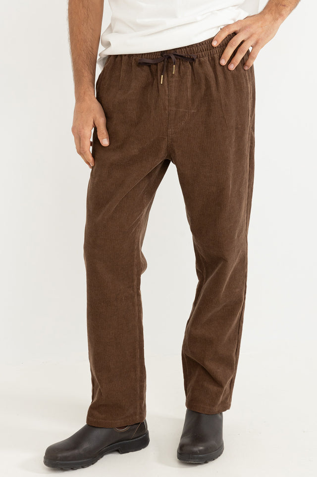 Rhythm Brown Cord Jam Pant 