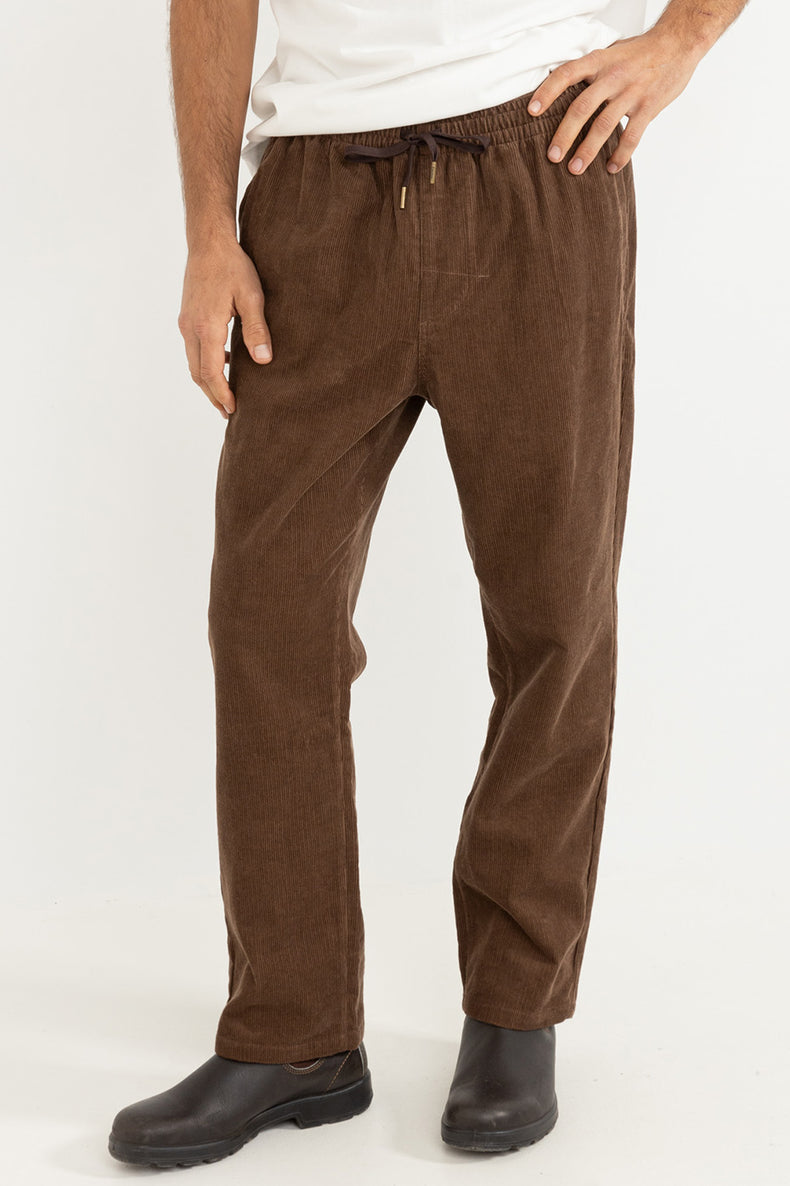 Rhythm Brown Cord Jam Pant 
