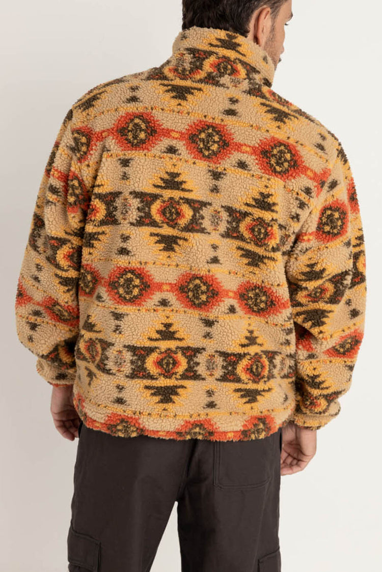 Rhythm Tan High Noon Quarter Zip Jacket 