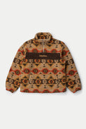 Rhythm Tan High Noon Quarter Zip Jacket 