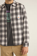 Rhythm Ash Plaid Flannel Shirt 