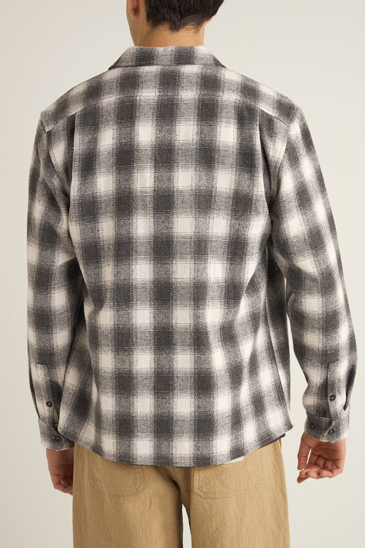Rhythm Ash Plaid Flannel Shirt 
