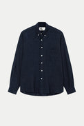 La Paz Black Yves Blue Stripes Bastos Shirt 