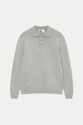 La Paz Grey Mesc Eca Polo Knit Jumper 