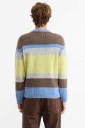 Edmmond Studios Yellow Striped Glasgow Sweater 