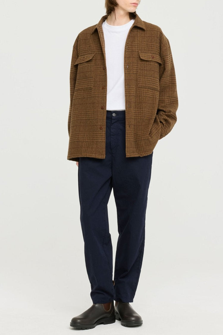 Castart Brown Imperata Overshirt 
