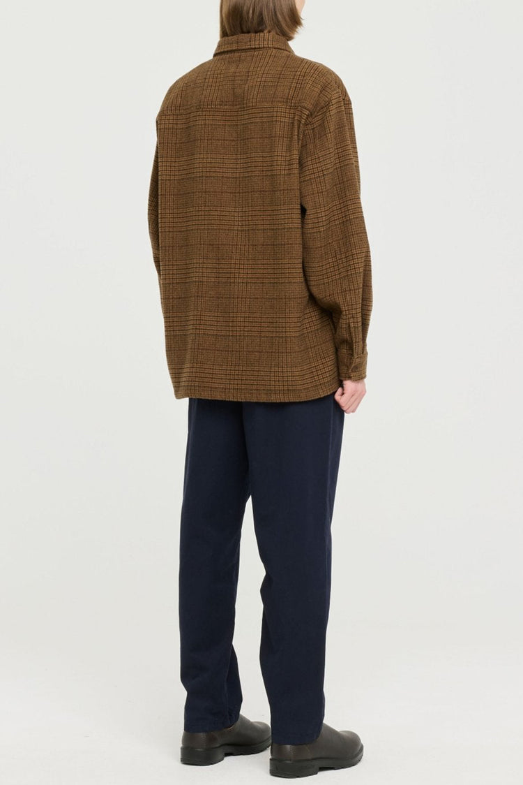 Castart Brown Imperata Overshirt 