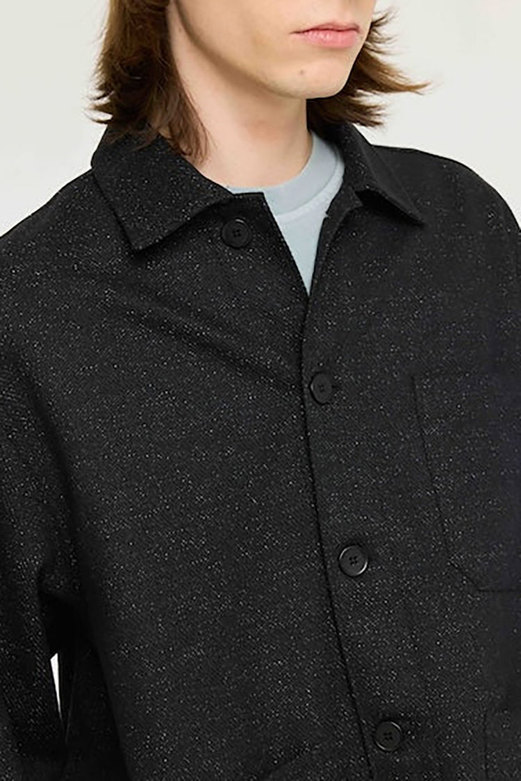Castart Black Spring Overshirt 