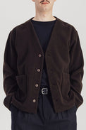 Parages Dark Brown Manager Wool Jacket 