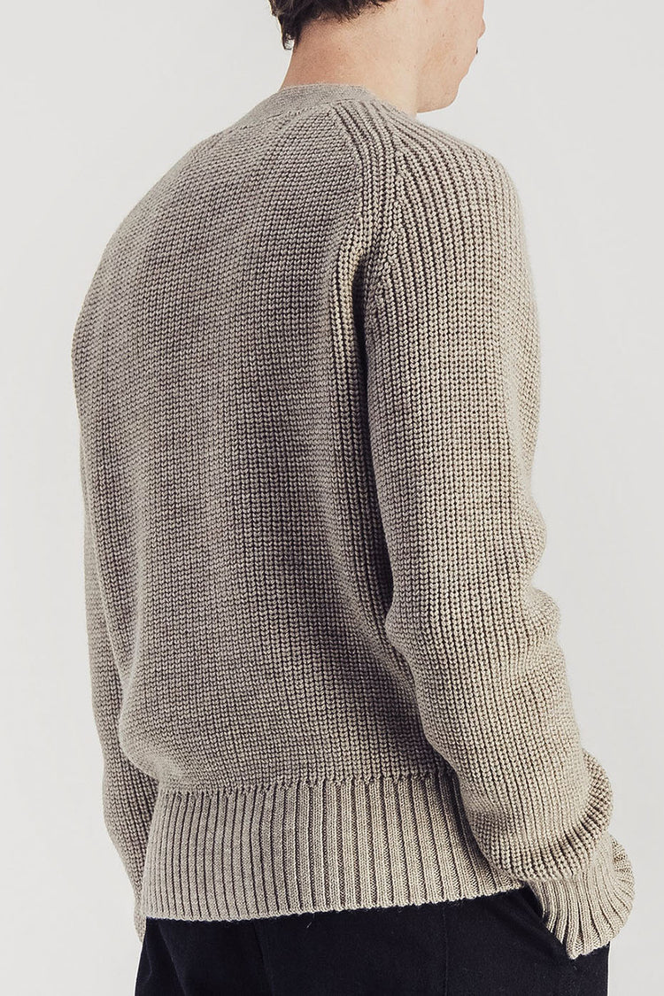 Parages Stone Melange Guy Cardigan 