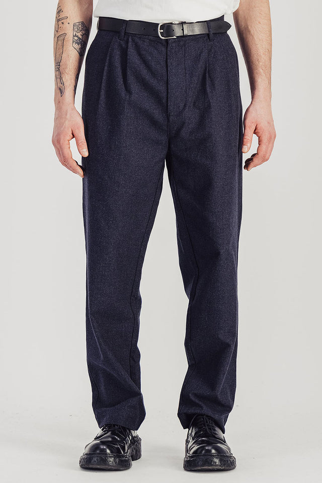 Parages Navy Melange Citizen Pants 