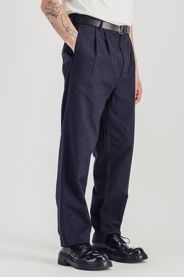 Parages Navy Melange Citizen Pants 