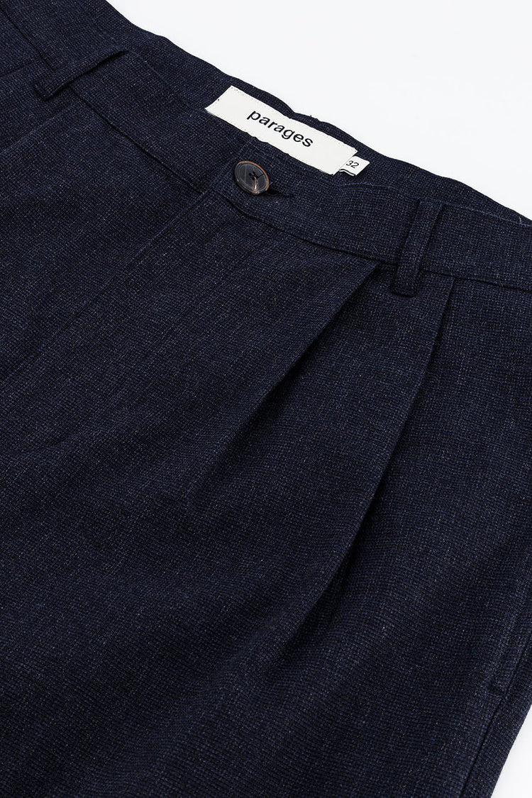 Parages Navy Melange Citizen Pants 