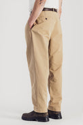 Parages Beige Double Pleats Twill Pants 