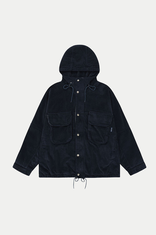 Kappy Navy Corduroy Mountain Jacket 