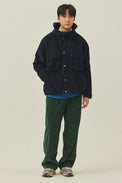 Kappy Navy Corduroy Mountain Jacket 