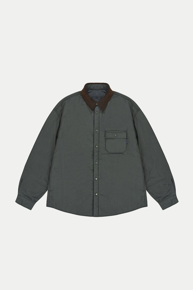Kappy Deep Lake Padding Shirt Jacket 