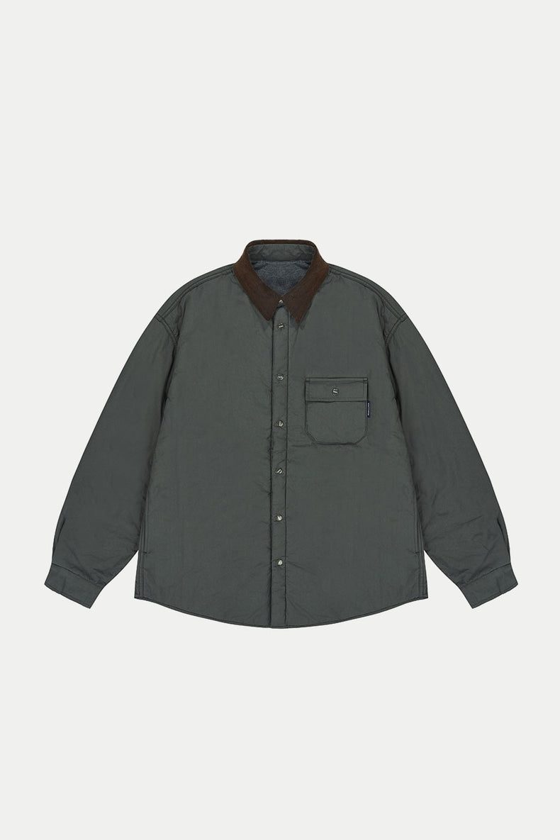 Kappy Deep Lake Padding Shirt Jacket 
