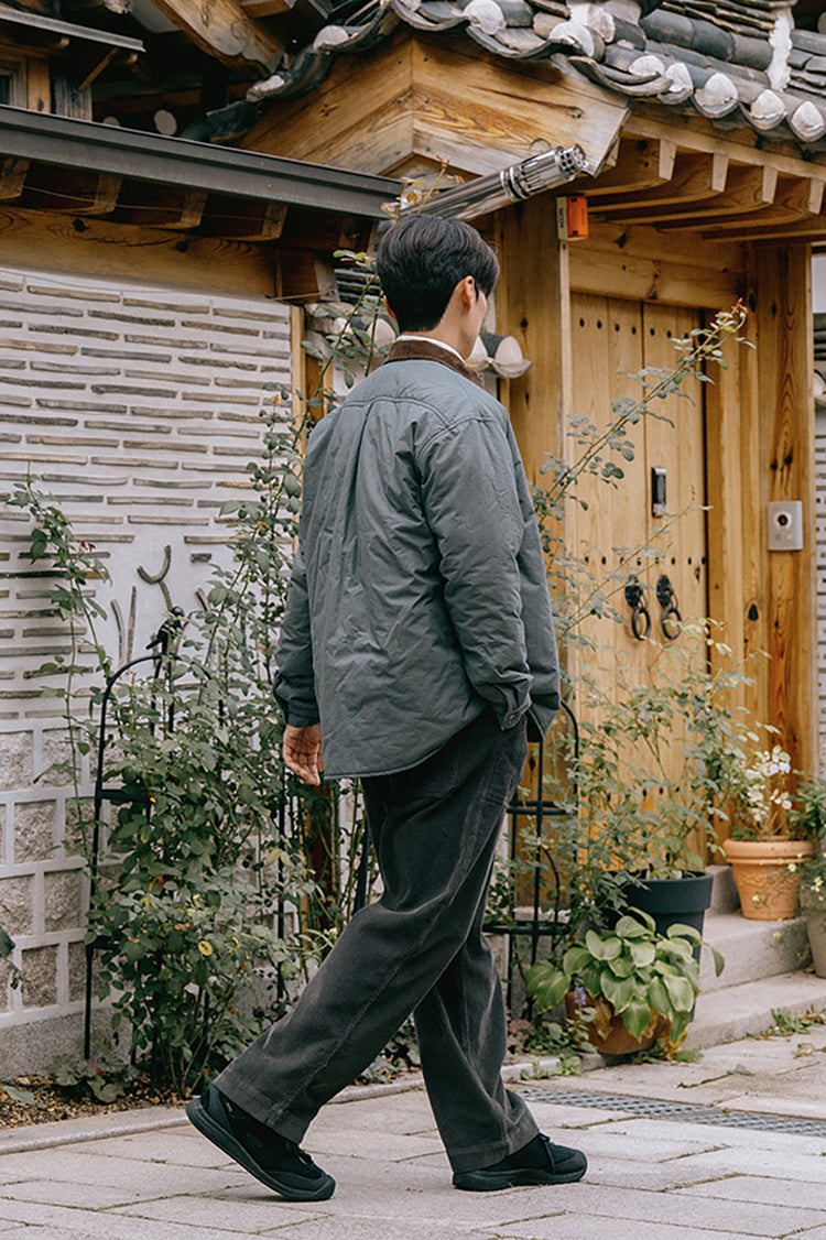 Kappy Deep Lake Padding Shirt Jacket 