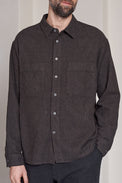 About Companions Striped Brown Eco Flannel Dario Shirt 