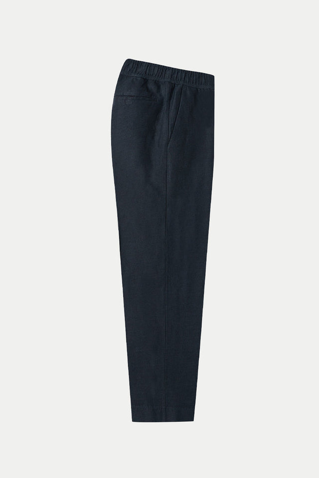 About Companions Deep Sea Navy Eco Flannel Magnus Trousers 