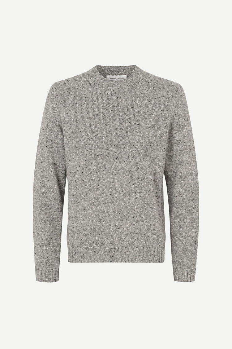 Samsøe Samsøe Grey Melange Sanataniel Sweater 