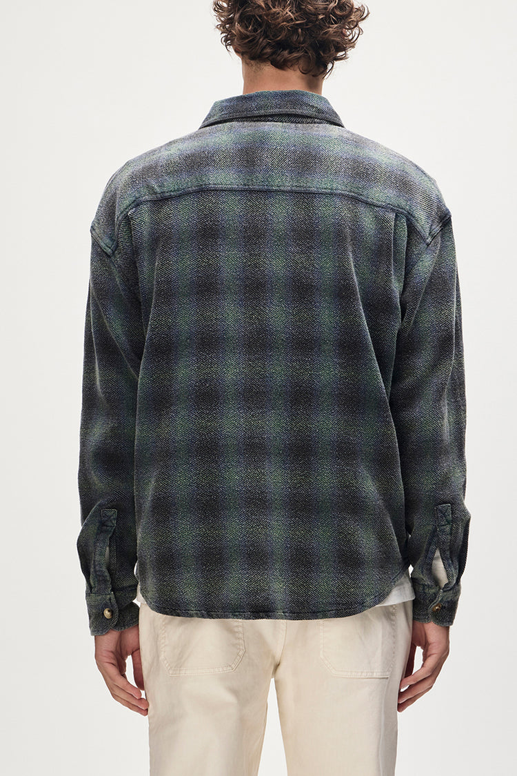 Deus Ex Machina Black Too Busy To Work Check Shirt 