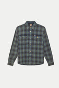 Deus Ex Machina Black Too Busy To Work Check Shirt 