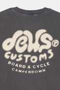 Deus Ex Machina Anthracite Debris Reverse T-Shirt 