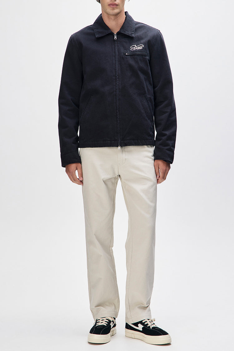 Deus Ex Machina Anthracite Workwear Overdye Jacket 