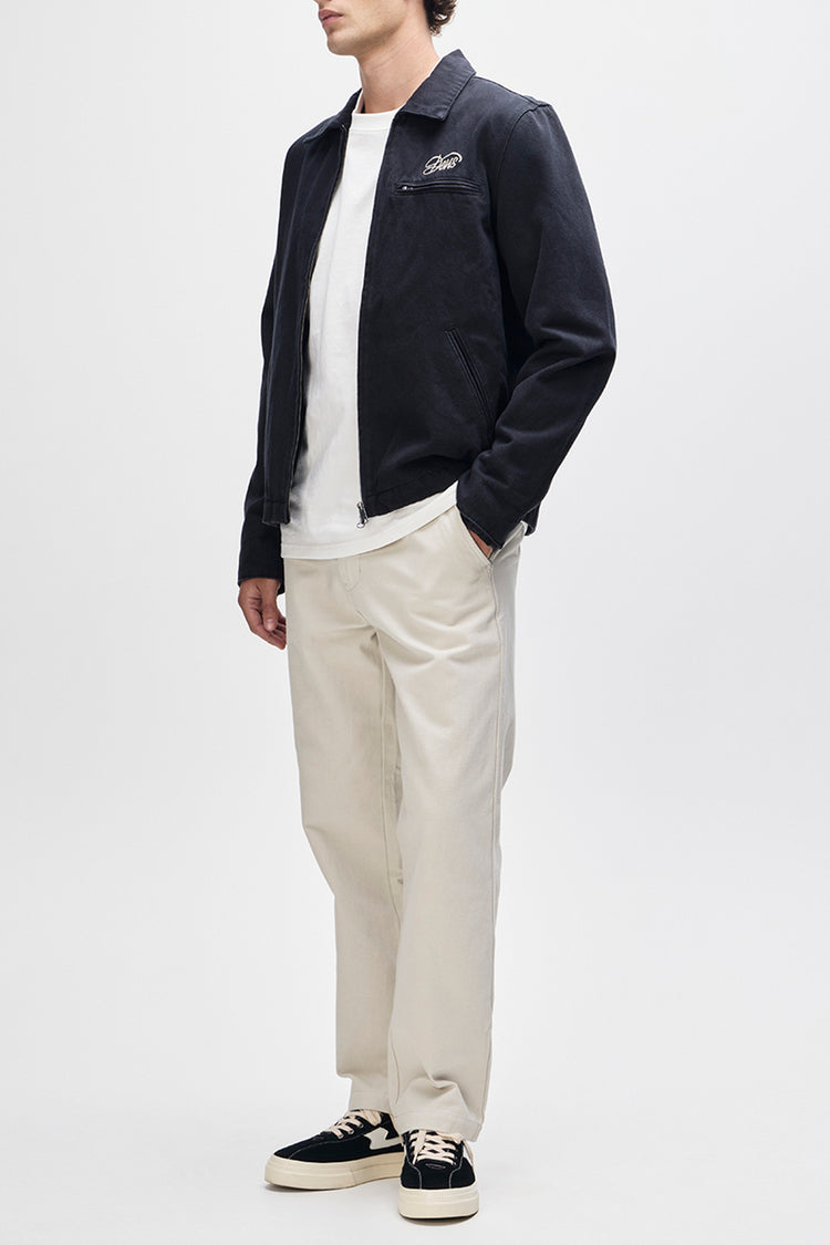 Deus Ex Machina Anthracite Workwear Overdye Jacket 