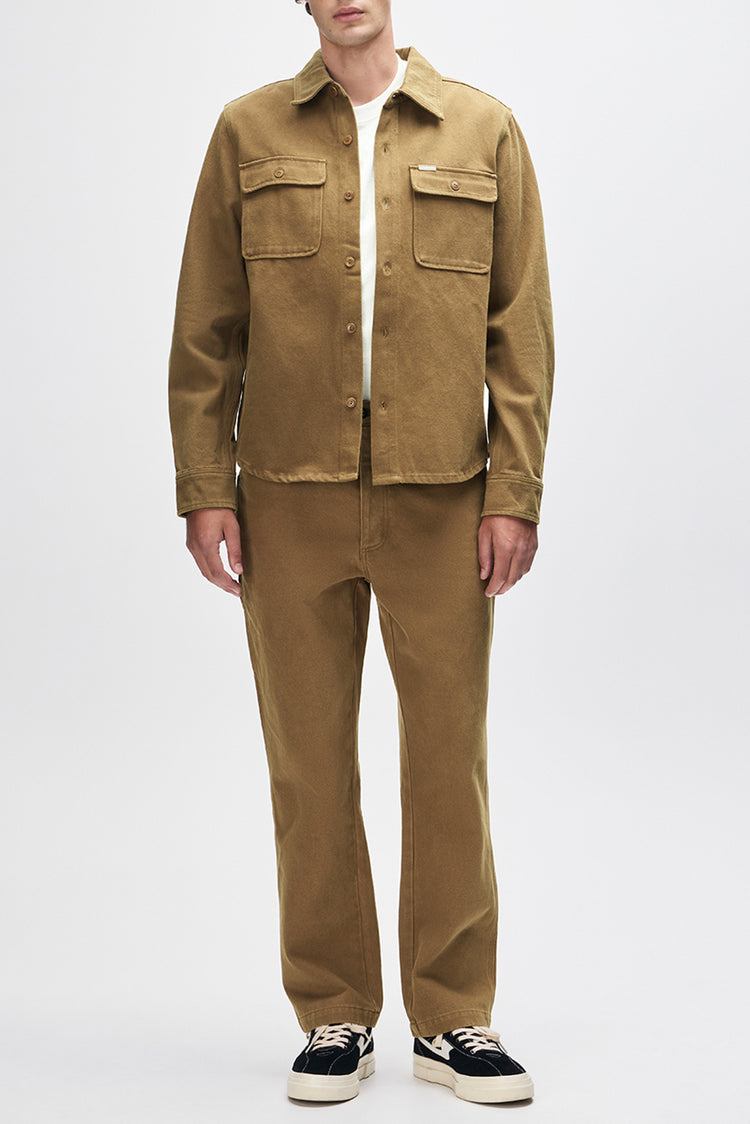 Deus Ex Machina Bronze Brown Vacay Overdye Shirt 